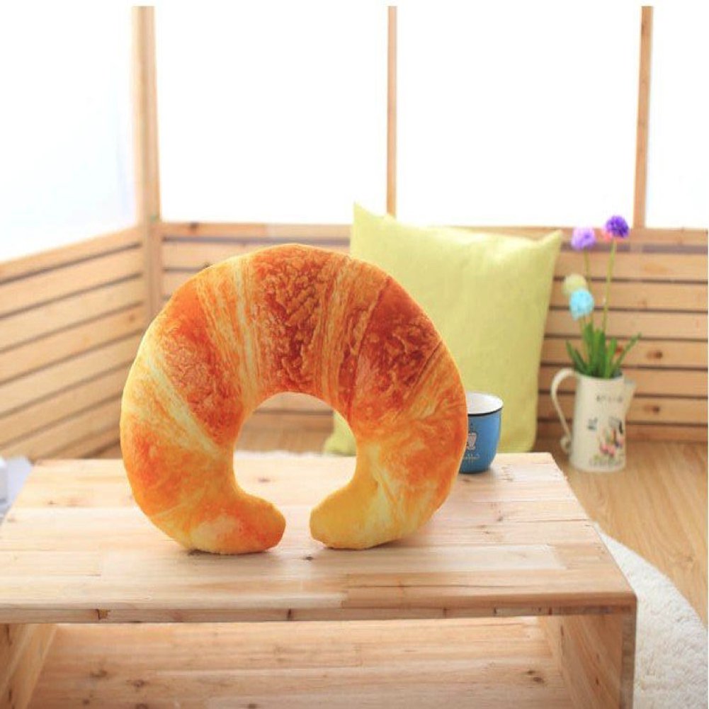 Amazon.co.jp: もっちり パン型クッション 食パン クロワッサン